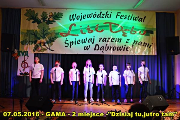 XVII Wojewódzki Festiwal Artystyczny „Liść Dębu” – Dąbrowa 2016