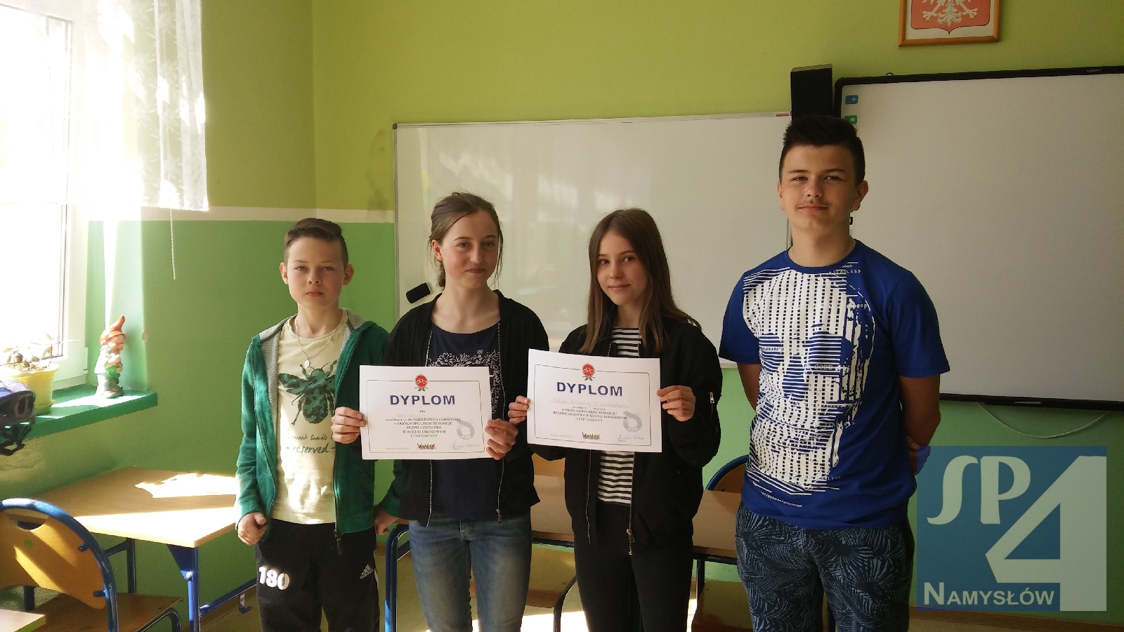Powiatowy sukces naszych uczniów w konkursie BRD
