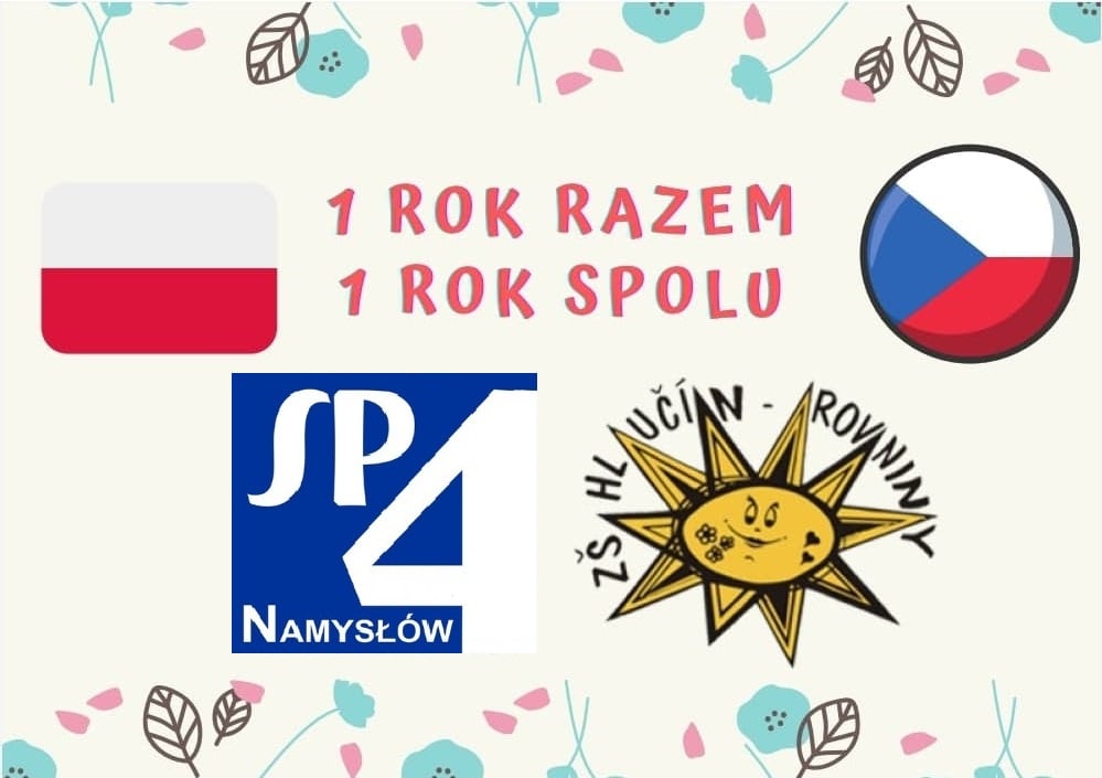 17 października obchodzimy pierwszą rocznicę podpisania umowy partnerskiej z ZŠ Hlučín – Rovniny