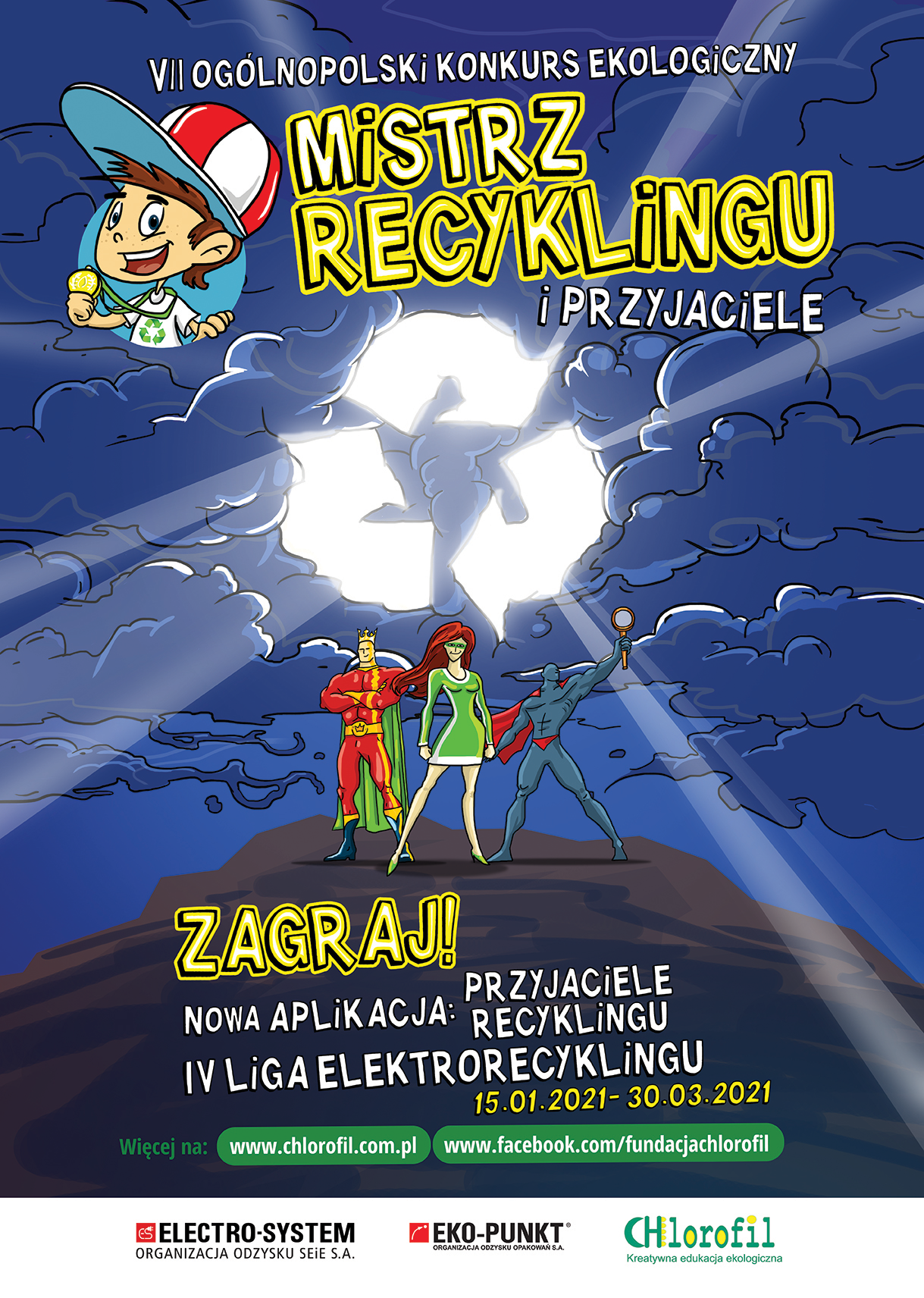VII Ogólnopolski Konkurs Edukacji Ekologicznej dla dzieci – Mistrz Recyklingu i Przyjaciele 2021
