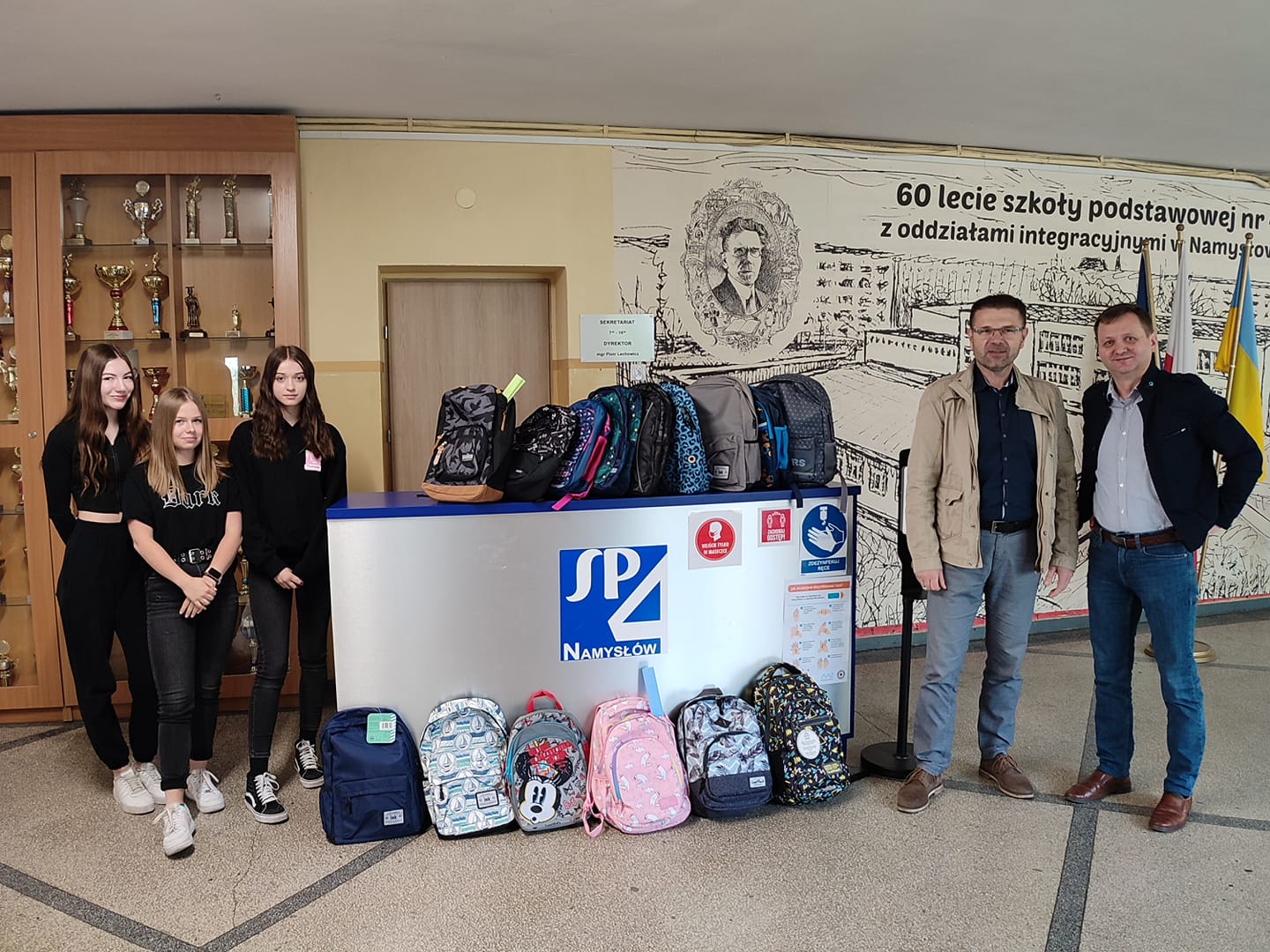 Kolejne plecaki dla dzieci z Ukrainy