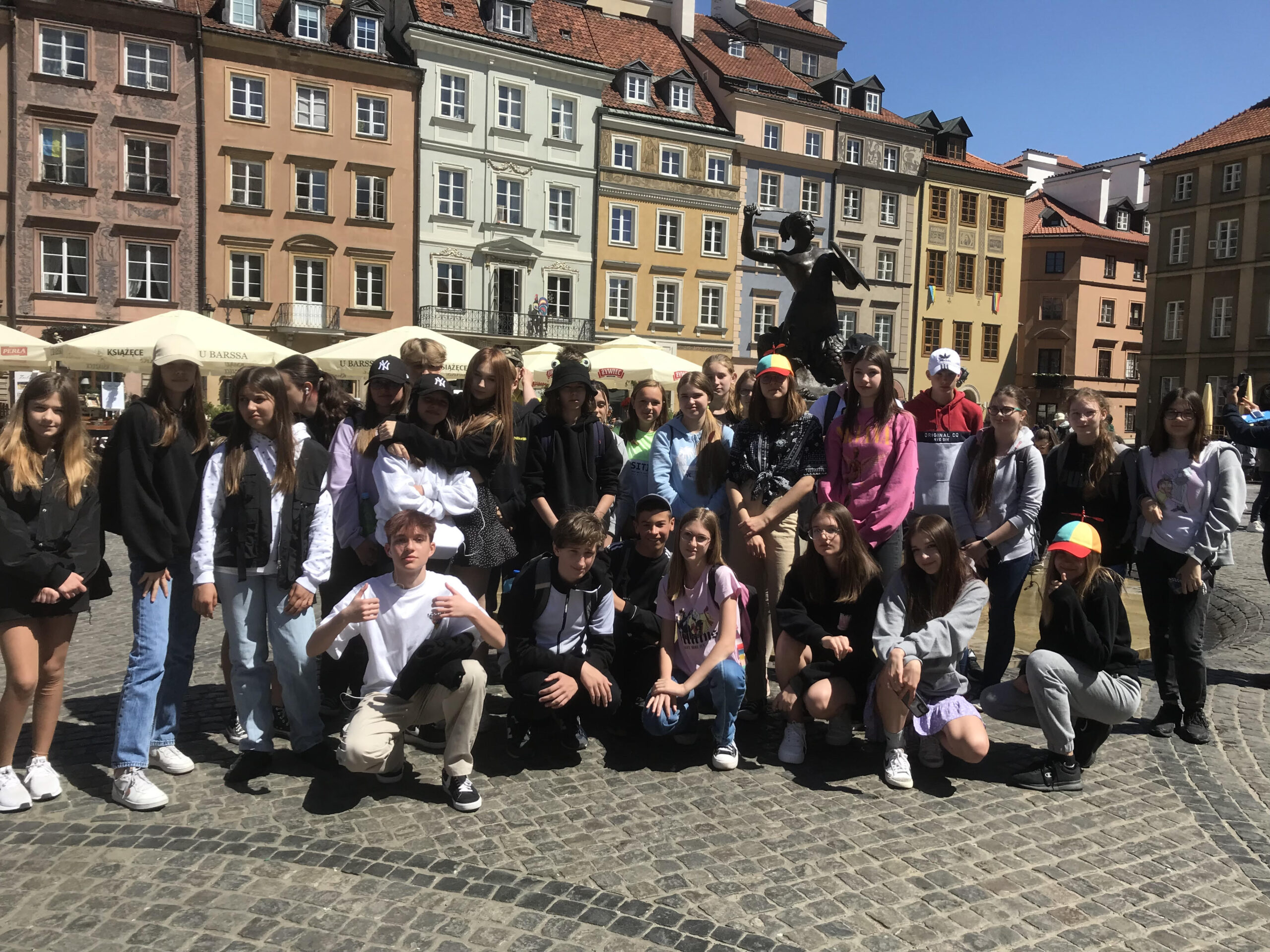 „Poznaj Polskę” – wycieczka do Warszawy klas siódmych