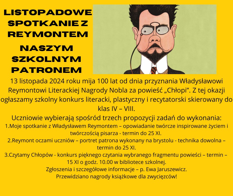 Listopadowe spotkanie z Reymontem