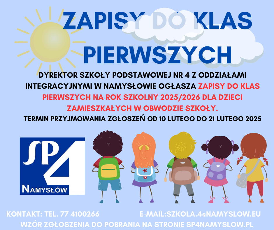 Zapisy do klas pierwszych